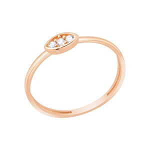 14 Ayar Rose Altın Minimal Yüzük