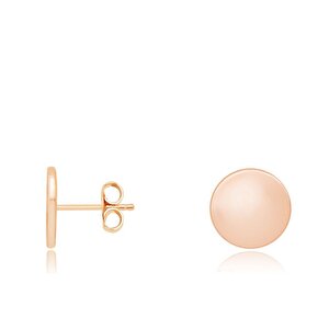 14 Ayar Rose Altın Minimal Küpe