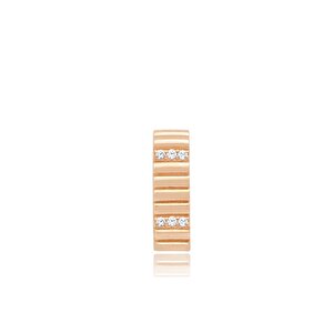 14 Ayar Rose Altın Earcuff Küpe