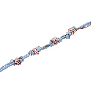 14 Ayar Rose Altın İpli Bileklik