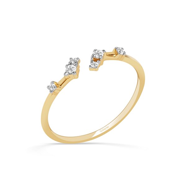 0,08 Karat Minimal Pırlanta Yüzük