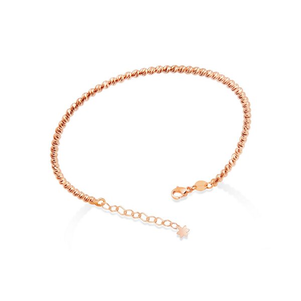 14 Ayar Rose Altın Dorika Bilezik