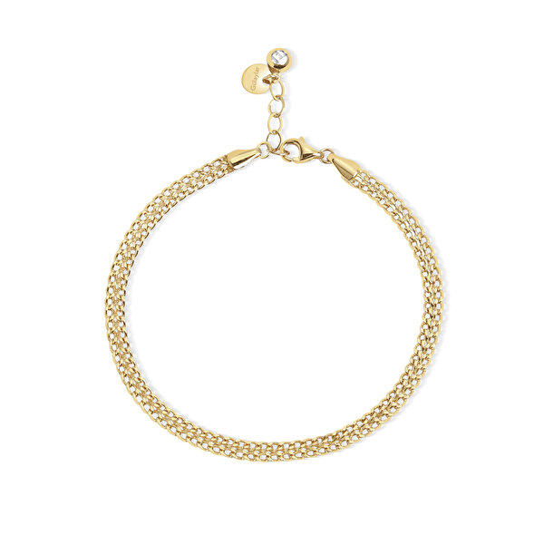 14 Ayar Sarı Altın Zincir Bileklik