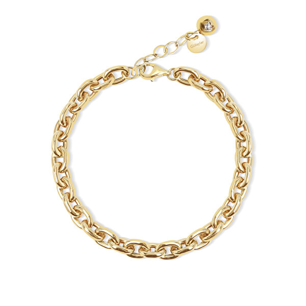 14 Ayar Sarı Altın Zincir Bileklik