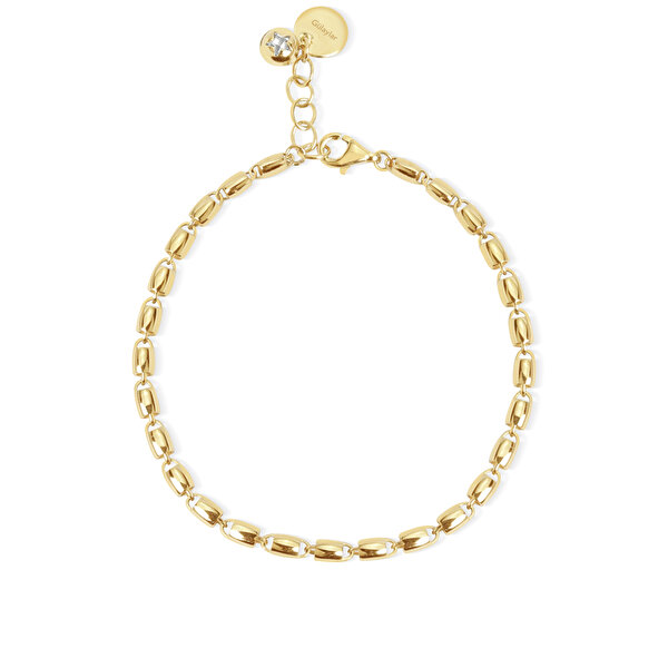 14 Ayar Sarı Altın Zincir Bileklik