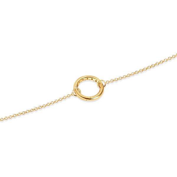 14 Ayar Sarı Altın Zincir Bileklik