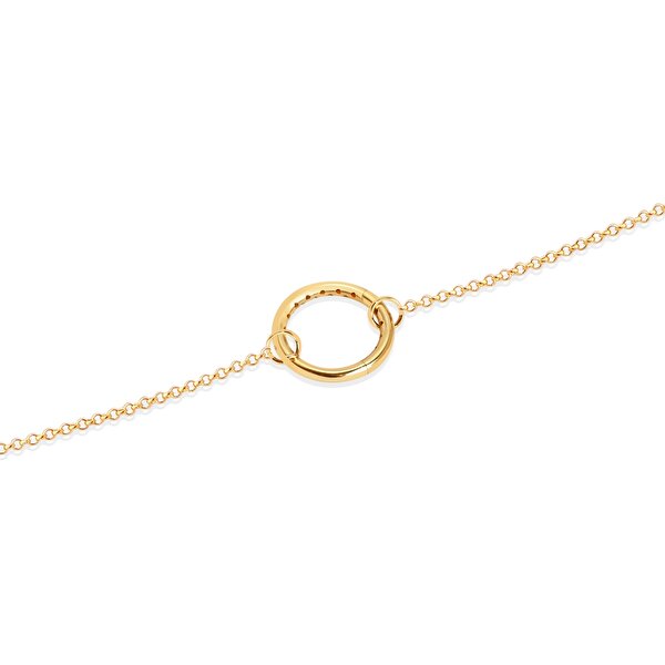 14 Ayar Sarı Altın Zincir Bileklik
