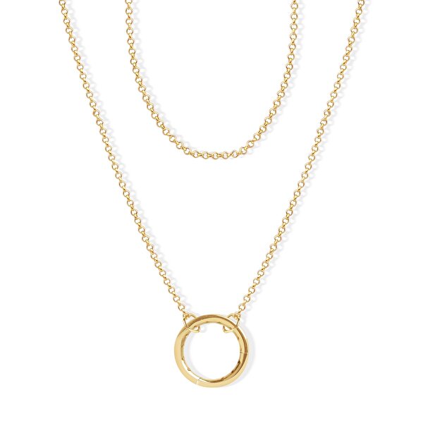 14 Ayar Sarı Altın Zincir Kolye