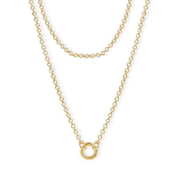 14 Ayar Sarı Altın Zincir Kolye