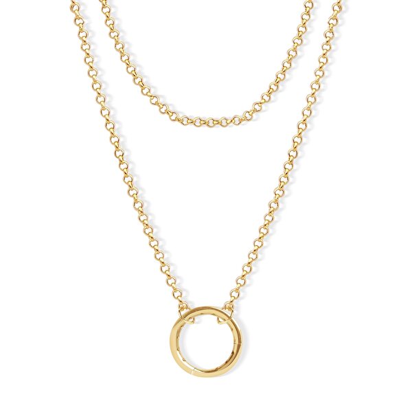 14 Ayar Sarı Altın Zincir Kolye