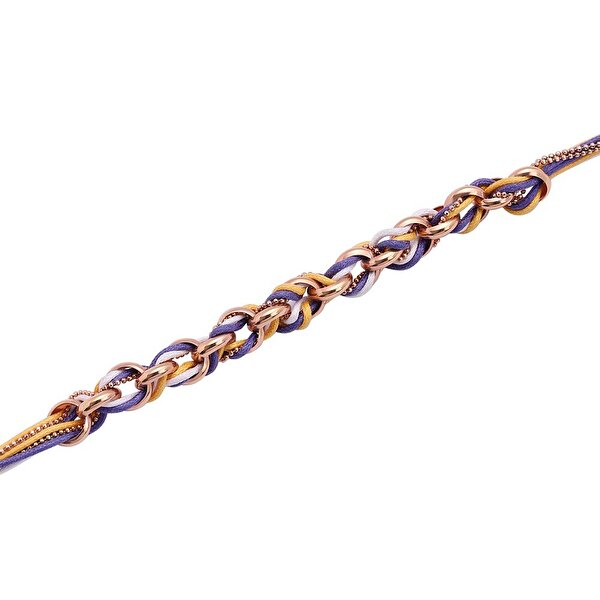 14 Ayar Rose Altın İpli Bileklik