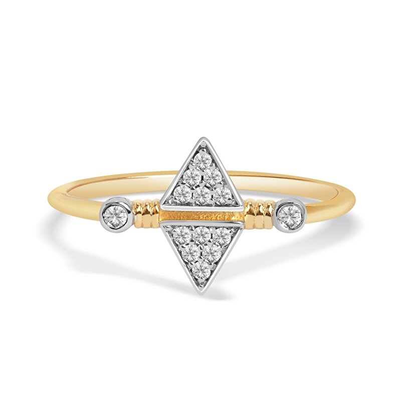 0,10 Karat Minimal Pırlanta Yüzük