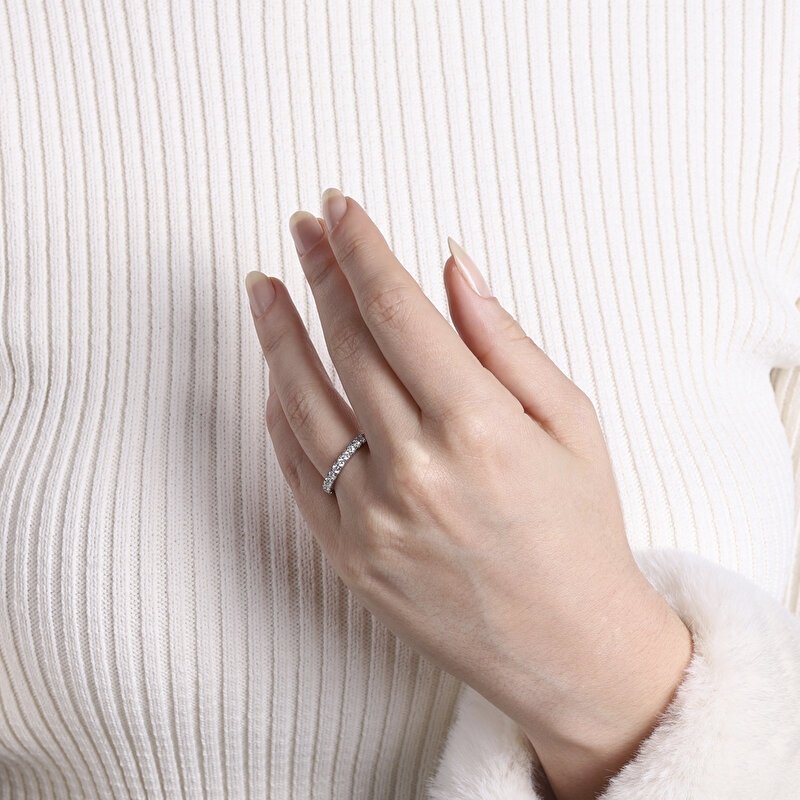 0,76 Karat Tamtur Pırlanta Yüzük