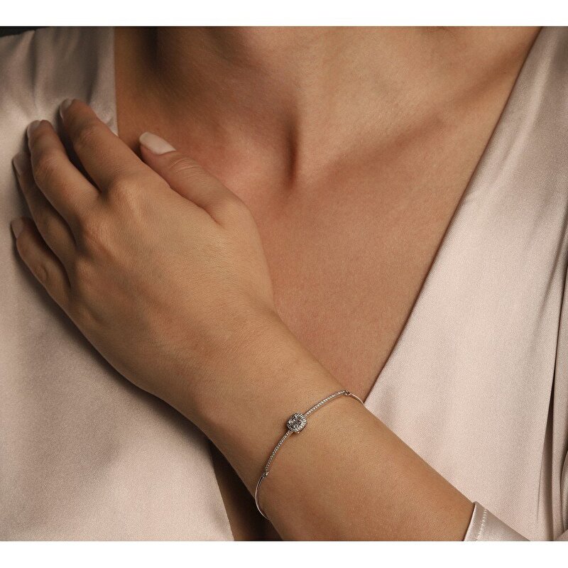 0,33 Karat Baget Pırlanta Bileklik