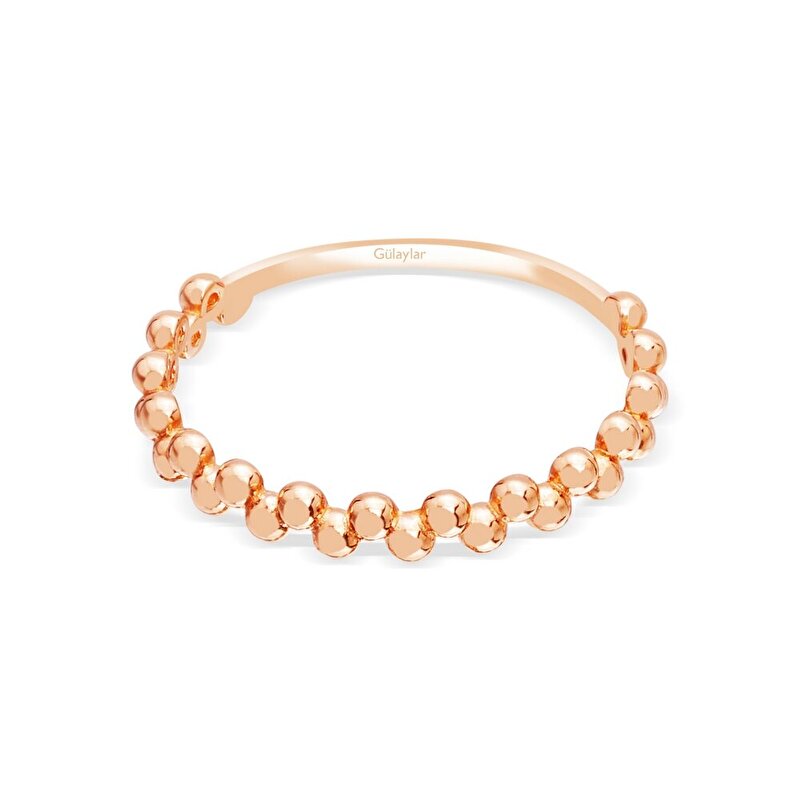 14 Ayar Rose Altın Minimal Yüzük