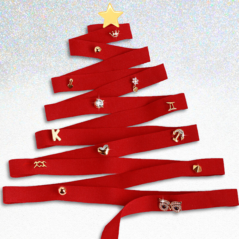 14 Ayar Sarı Altın Tektaş Küpe