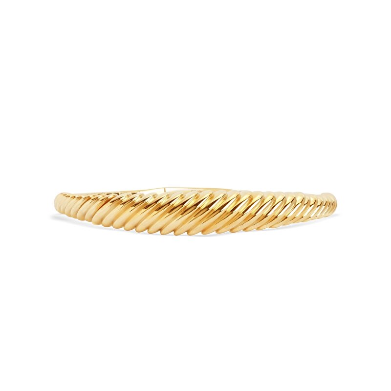 14 Ayar Sarı Altın Elastik Burgu Bilezik