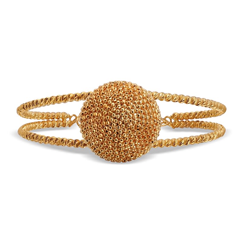 22 Ayar Sarı Altın Dorika Bilezik