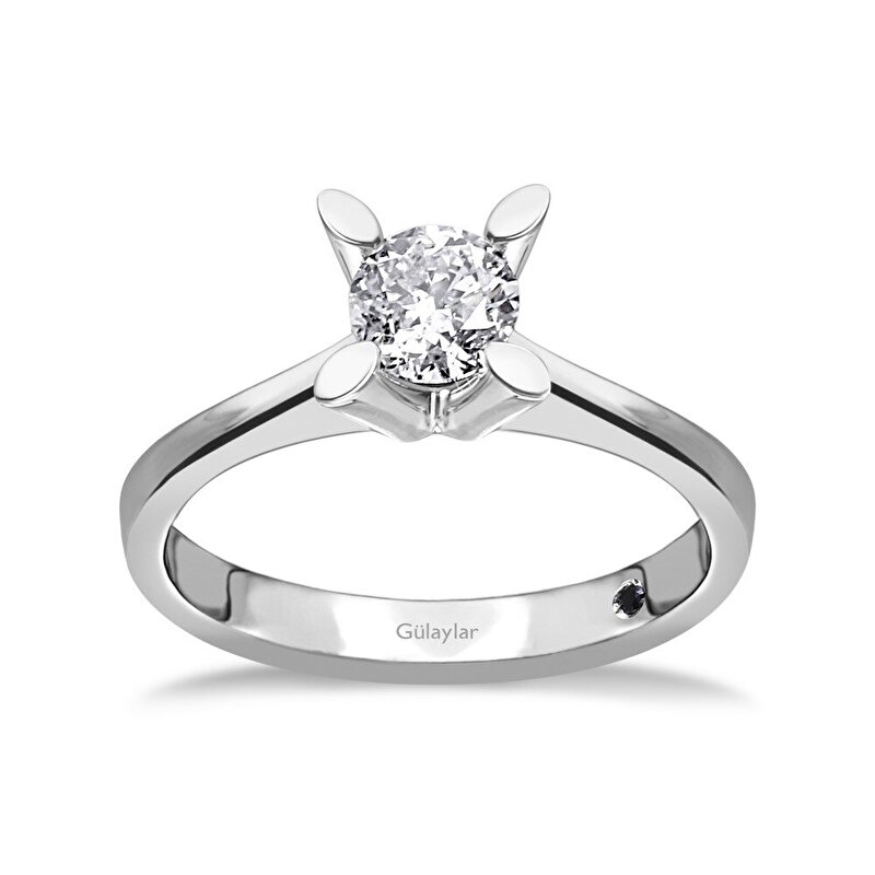 0,51 Karat Tektaş Pırlanta Yüzük