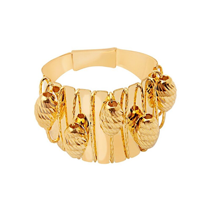 22 Ayar Sarı Altın Dorika Yüzük