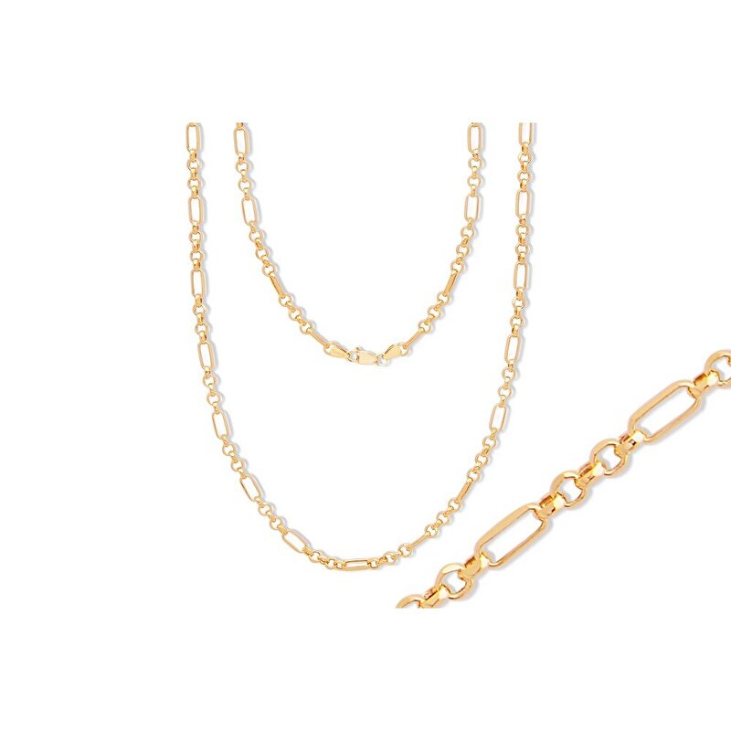 14 Ayar Sarı Altın Erkek Zincir