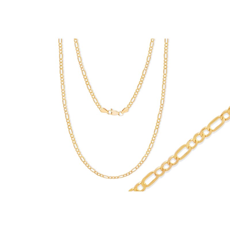 14 Ayar Sarı Altın Erkek Zincir