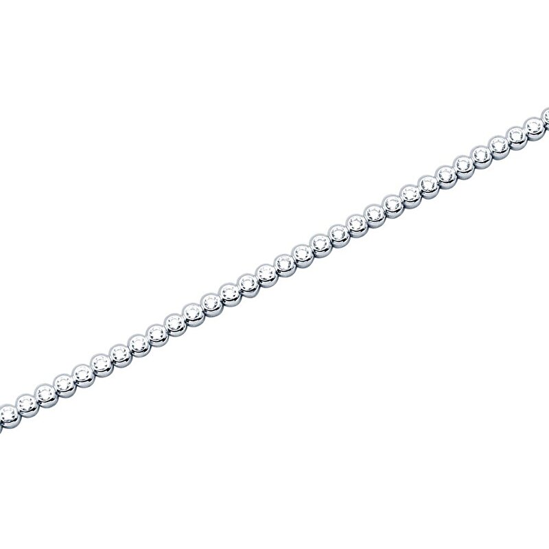 14 Ayar Beyaz Altın Su Yolu Bileklik