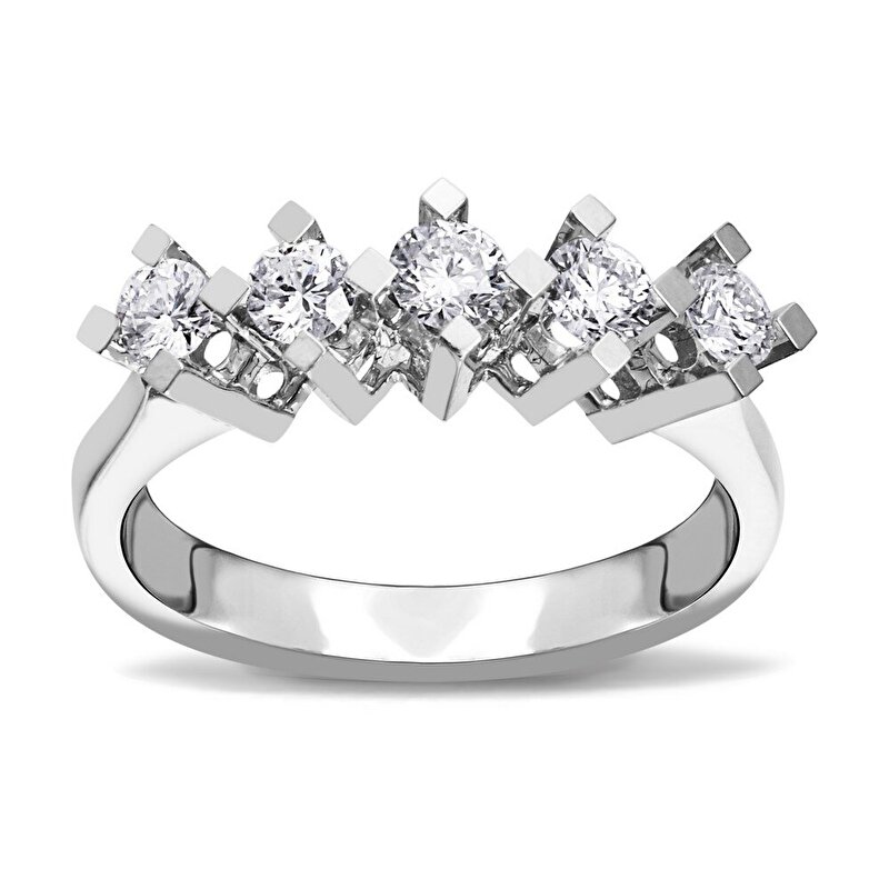 0,89 Karat Beştaş Pırlanta Yüzük