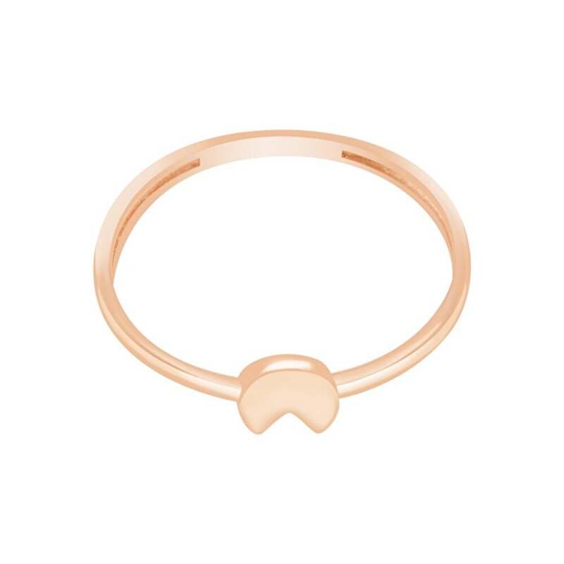 14 Ayar Rose Altın Minimal Yüzük