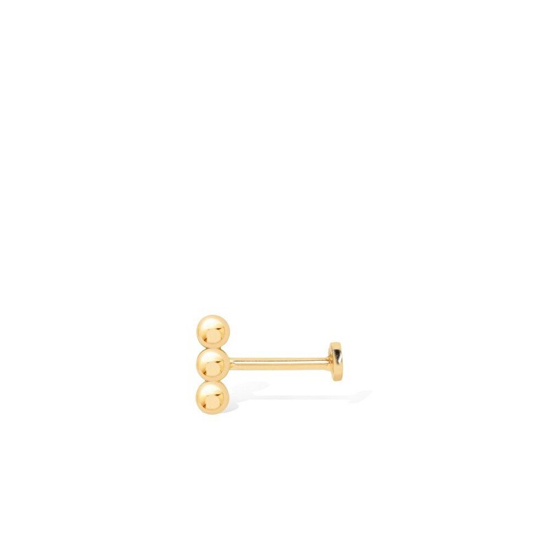 14 Ayar Sarı Altın Tragus Piercing